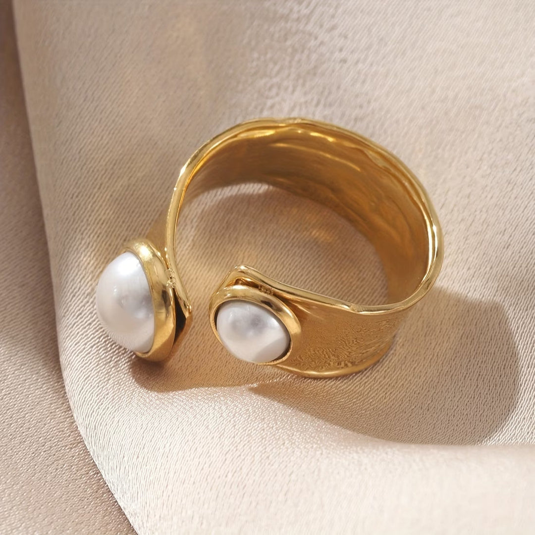 Pearl Embrace Ring | Elegant design, timeless style, statement piece