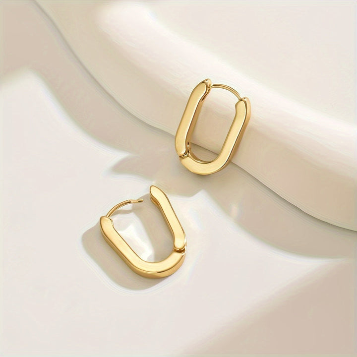 Sophisticated Geometric Hoop Earrings | Elegant, Statement, Modern Accessories
