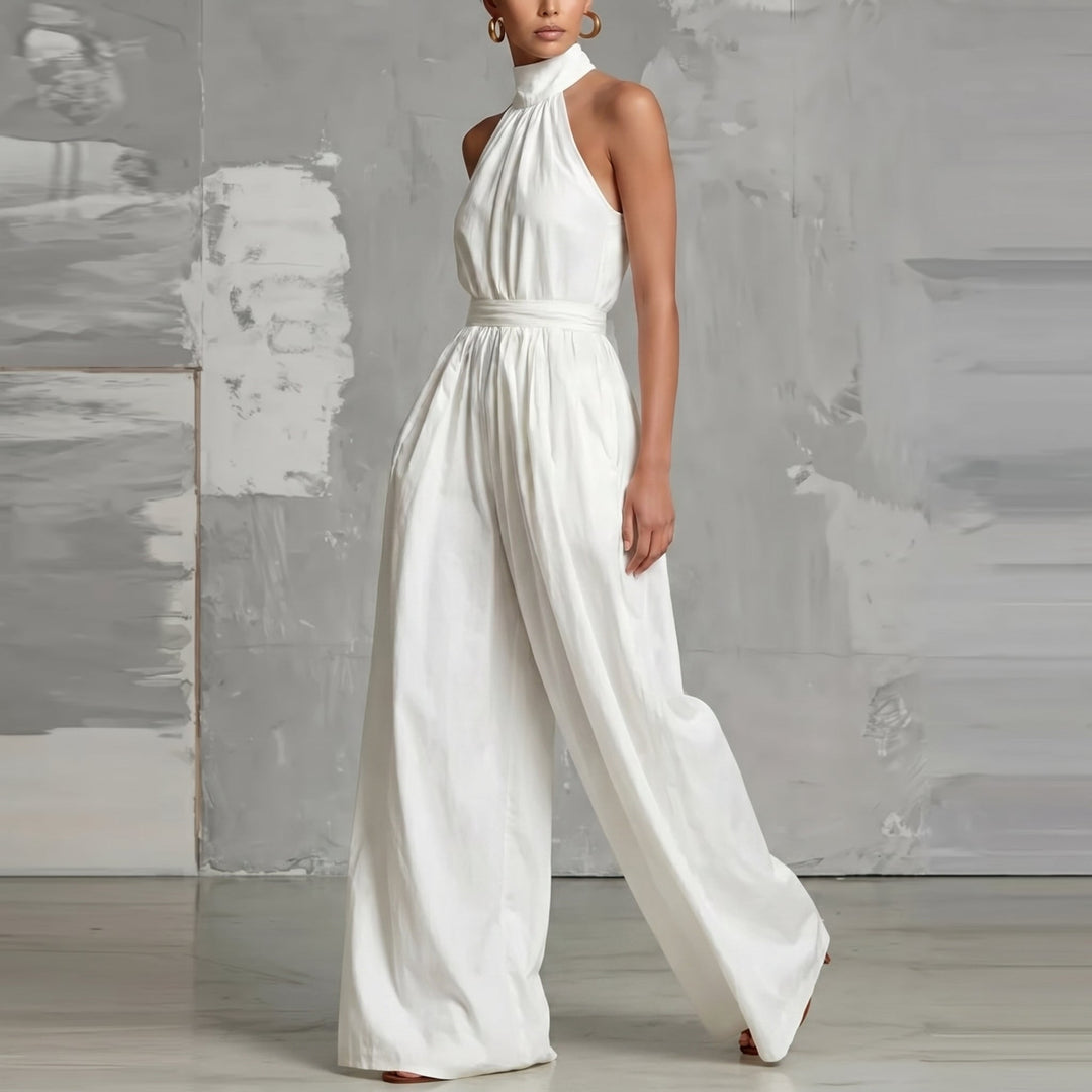 Kiarra | Elegant Jumpsuit with Tailored Fit and Wide Leg