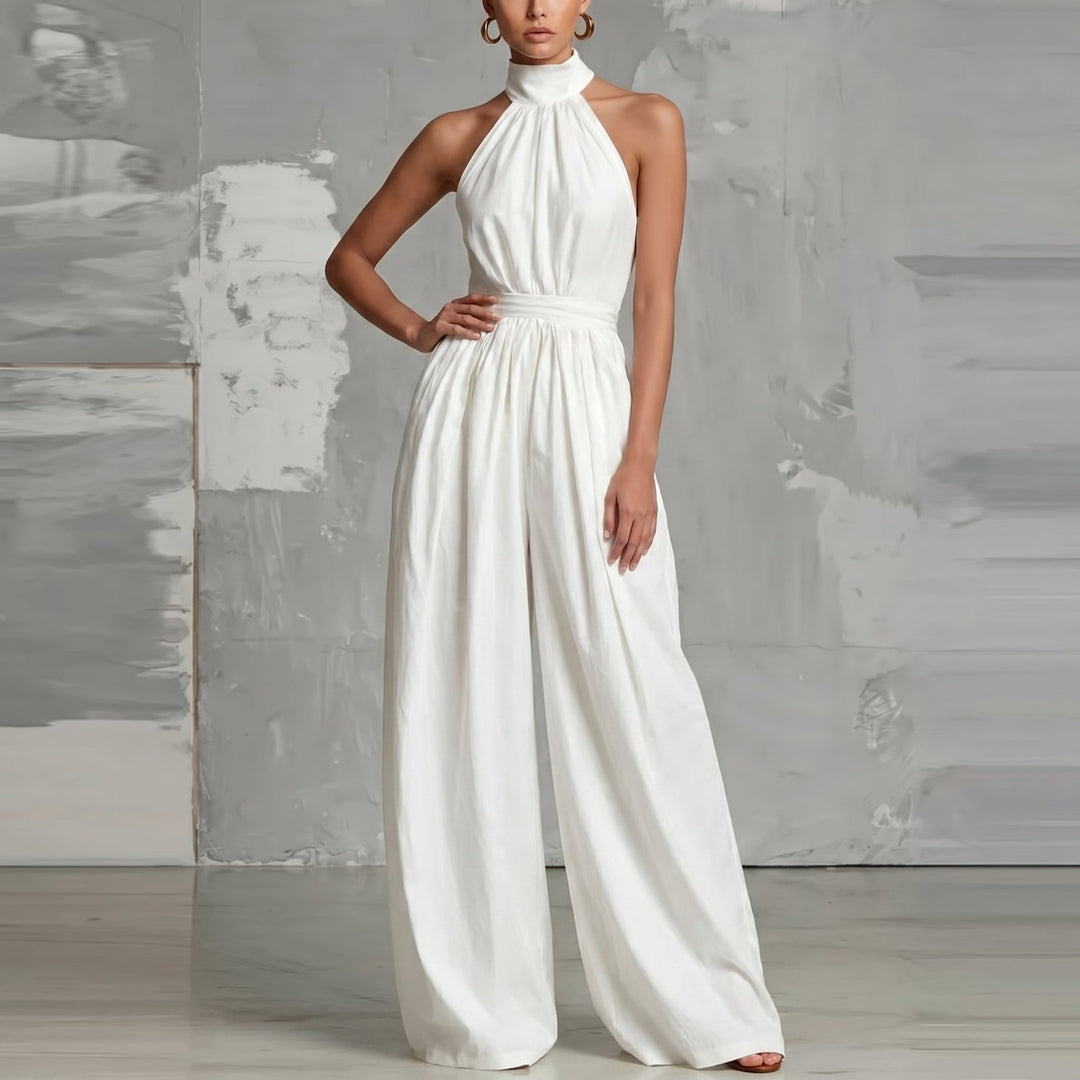 Kiarra | Elegant Jumpsuit with Tailored Fit and Wide Leg