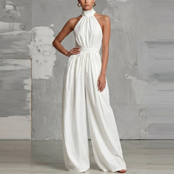 Kiarra | Elegant Jumpsuit with Tailored Fit and Wide Leg