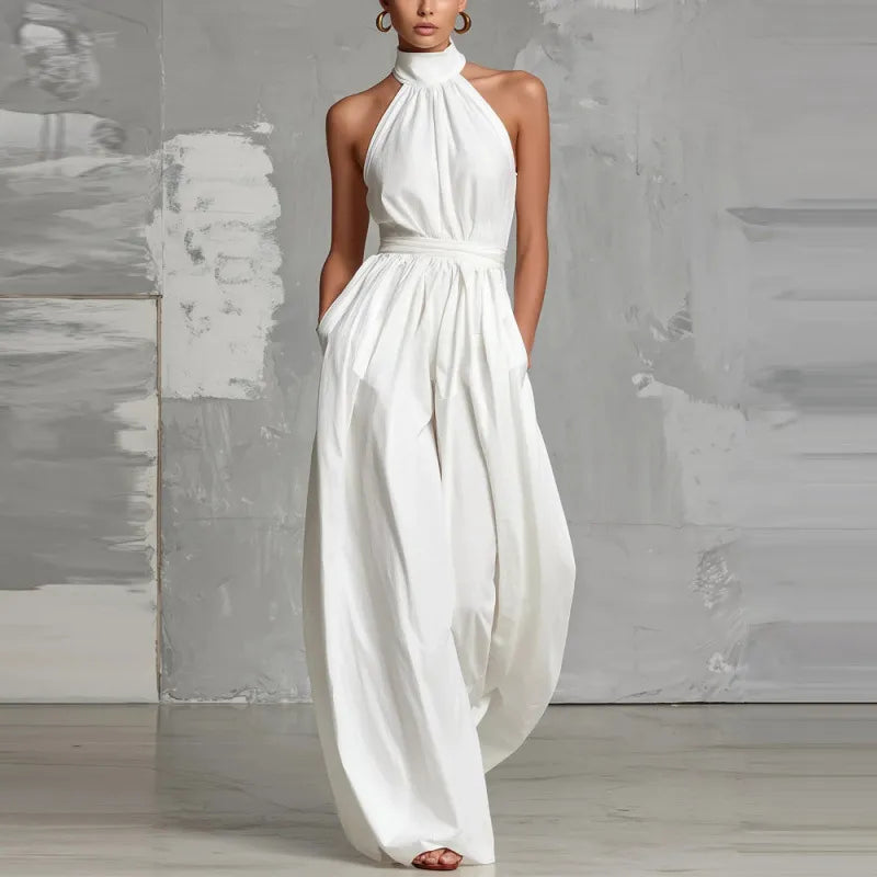 Kiarra | Elegant Jumpsuit with Tailored Fit and Wide Leg