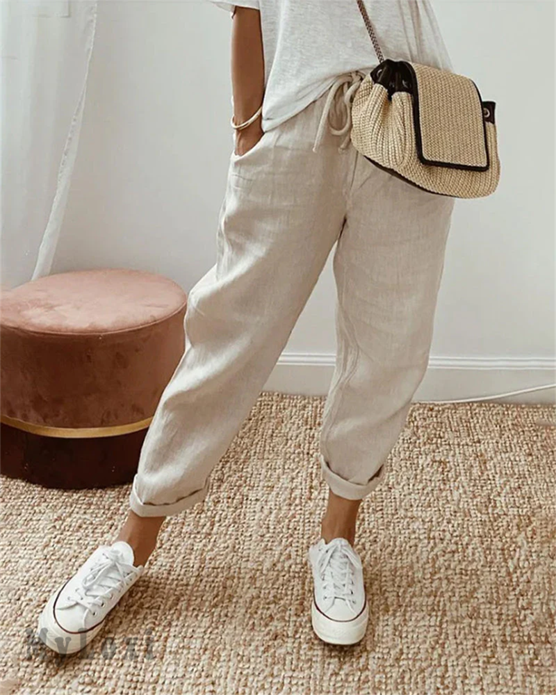 Kiana | Casual Three Quarter Pants