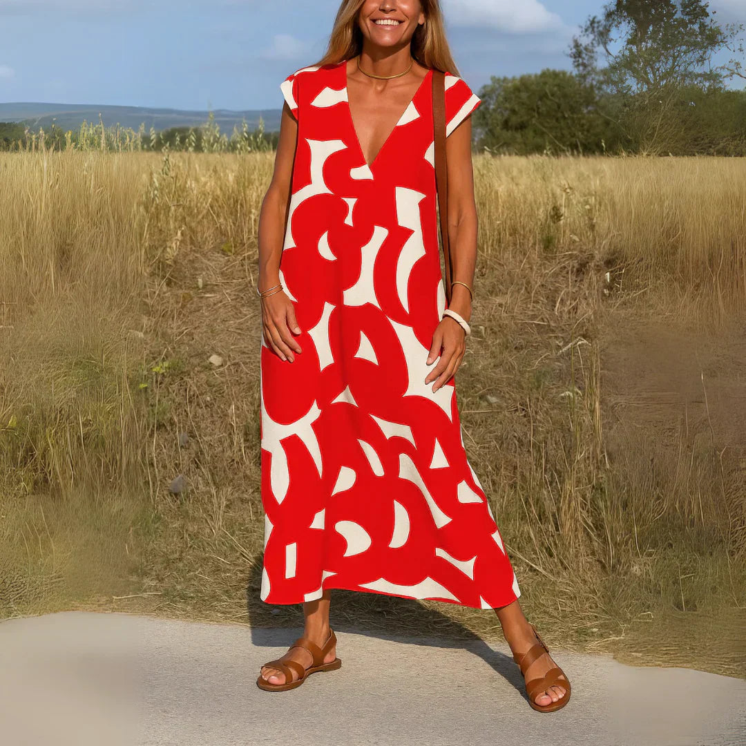 Amy's Wardrobe | Cutwork Detail Maxi Dress