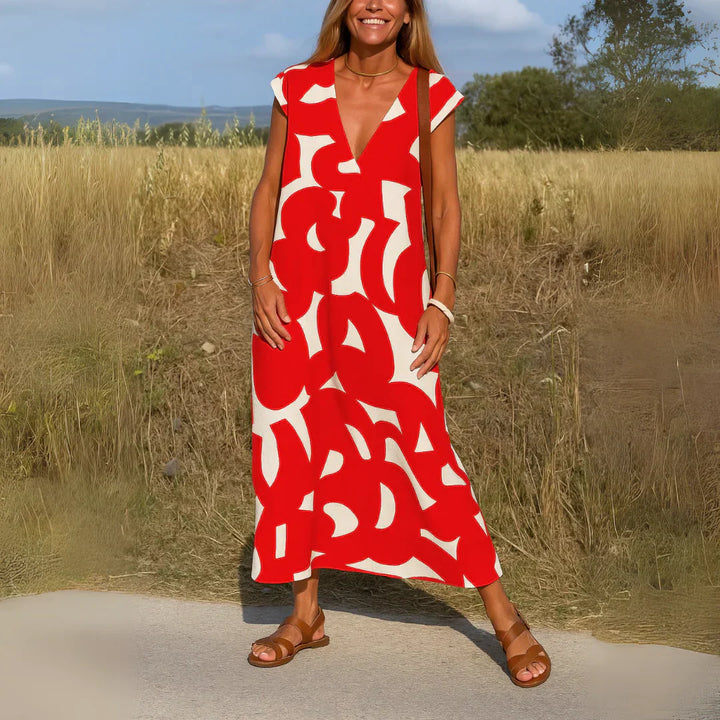 Amy's Wardrobe | Cutwork Detail Maxi Dress