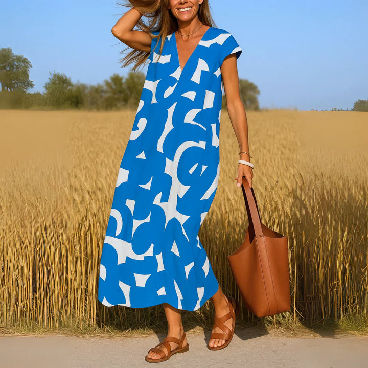 Amy's Wardrobe | Cutwork Detail Maxi Dress