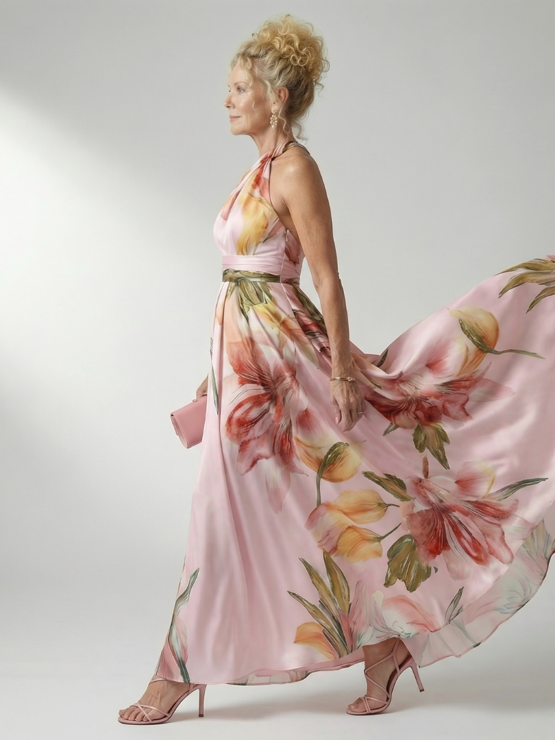 Aiyah | Floral Print Maxi Dress