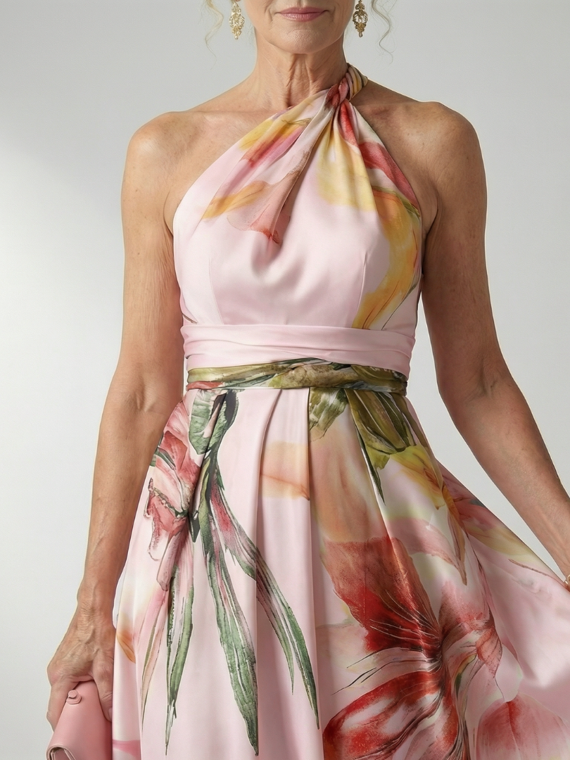 Aiyah | Floral Print Maxi Dress