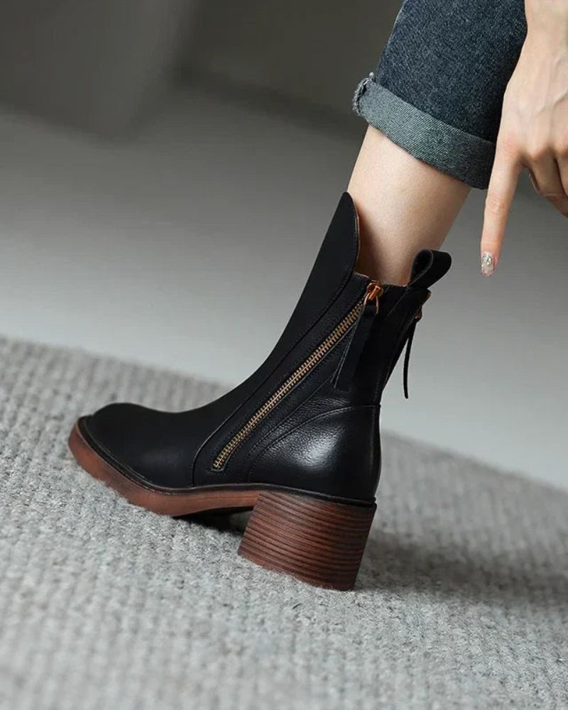 Vi™ Elegant Leather Boots | Chic Comfortable Stylish Boots