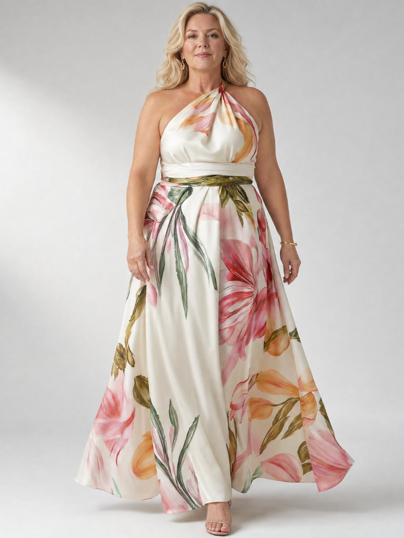 Aiyah | Floral Print Maxi Dress