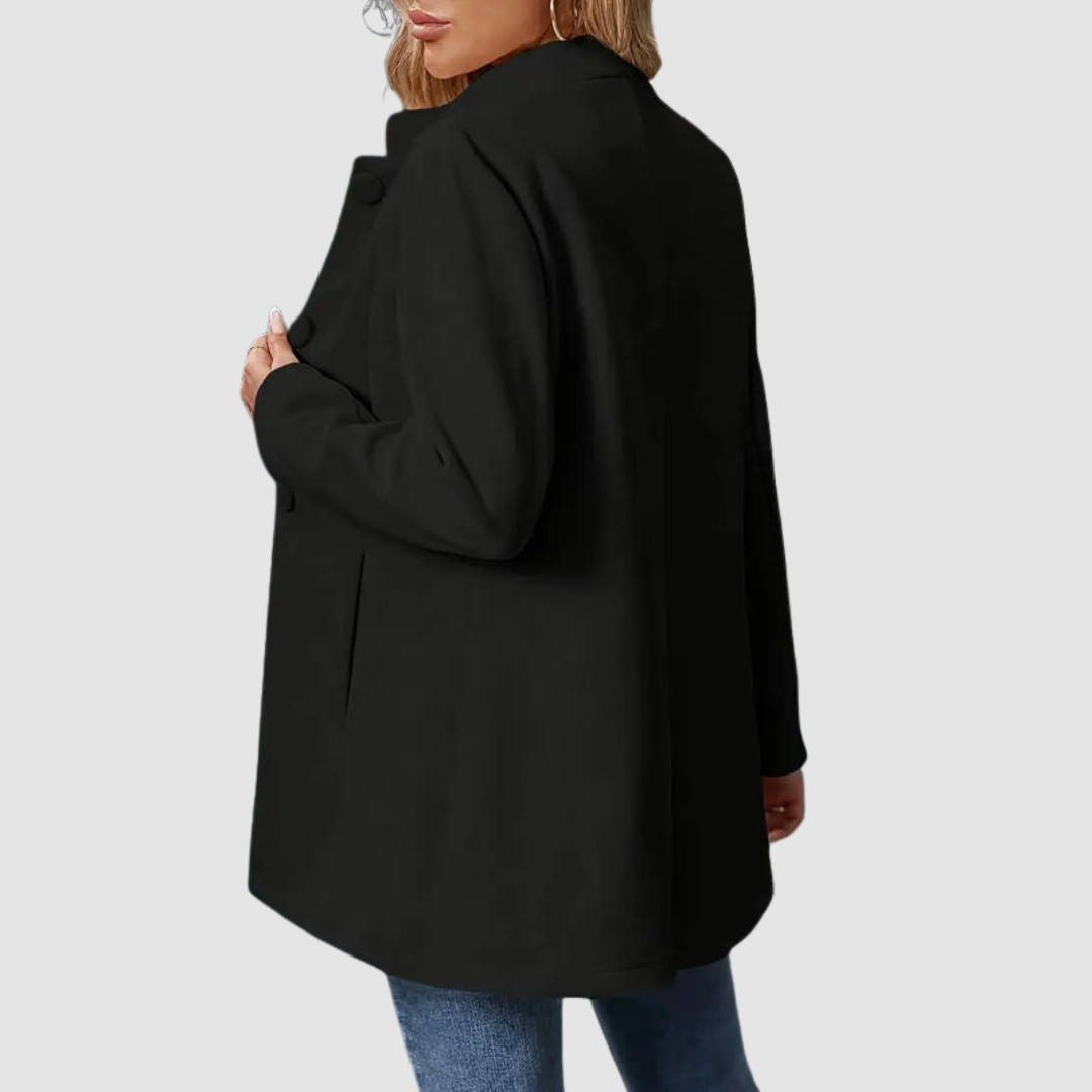 Vera Timeless Elegant Jacket - Classic Tailored Lightweight Outerwear