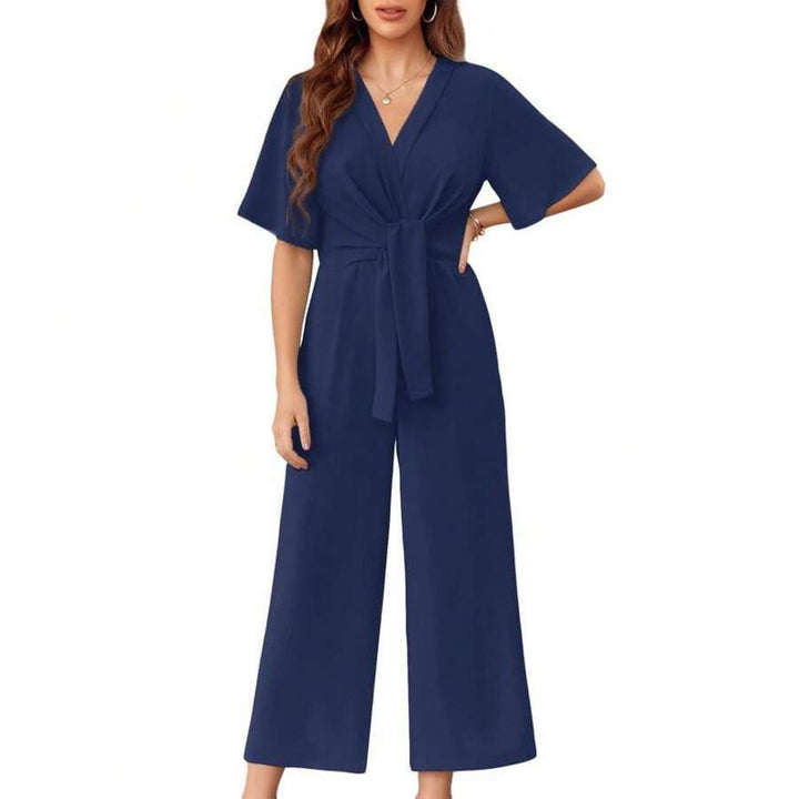 Glennie | Elegant Jumpsuit with Tailored Fit and Flared Legs