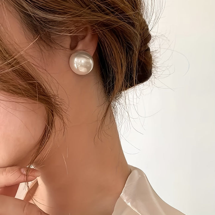 Pearl Stud Earrings - Elegant, Classic, Timeless Jewelry
