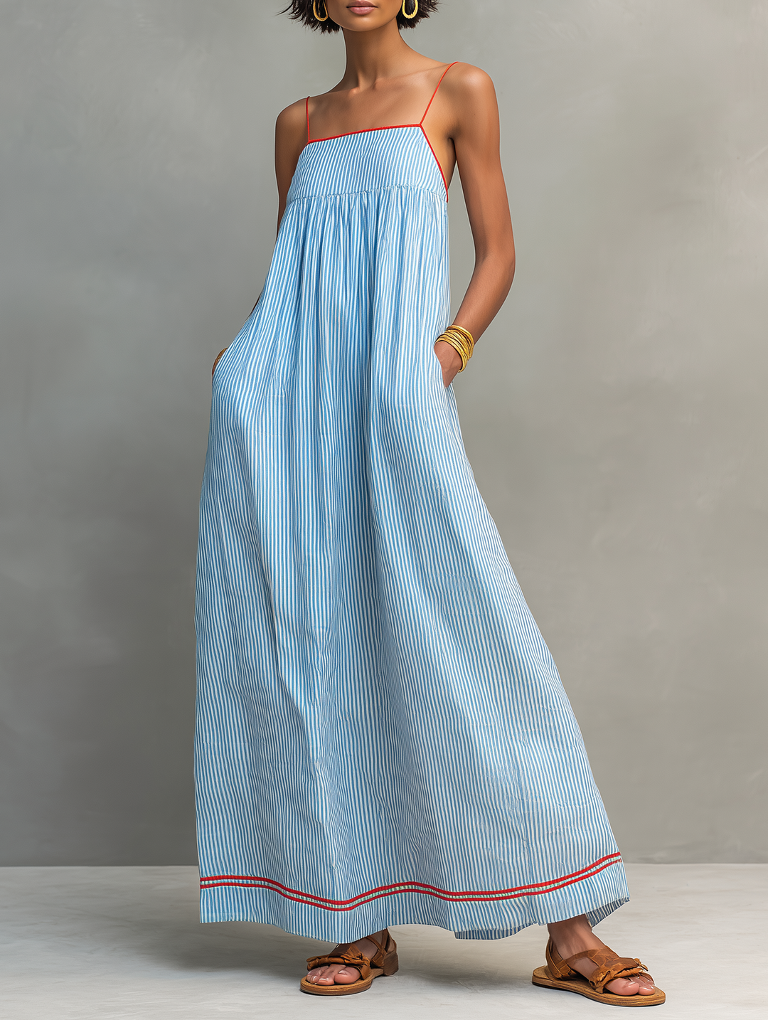 Gwenneth | Floral Print Maxi Dress
