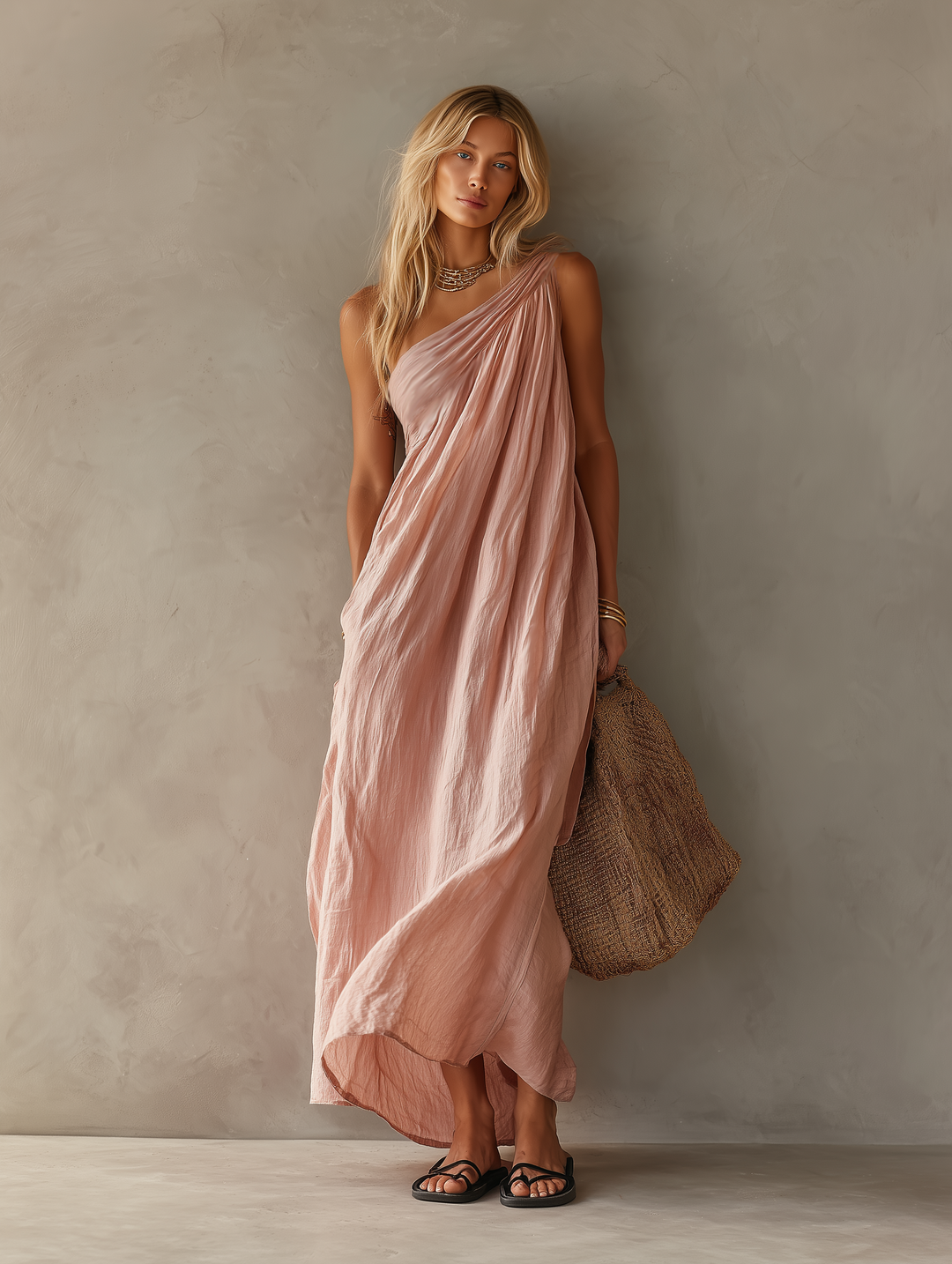 Kelly | Elegant Chiffon Maxi Dress