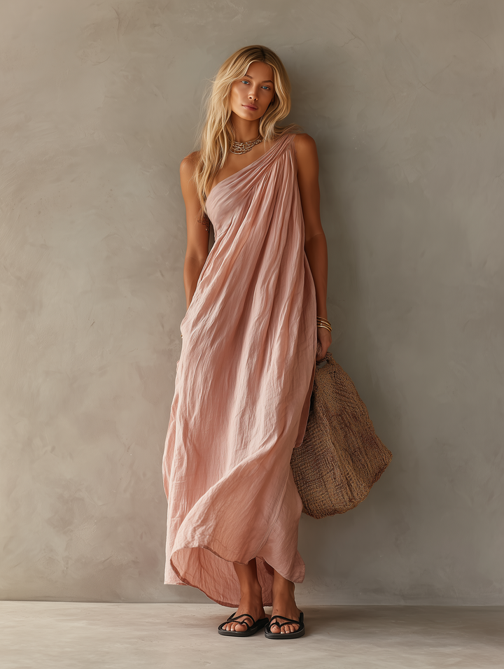 Kelly | Elegant Chiffon Maxi Dress