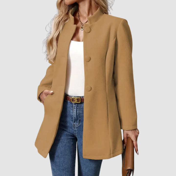 Vera Timeless Elegant Jacket - Classic Tailored Lightweight Outerwear