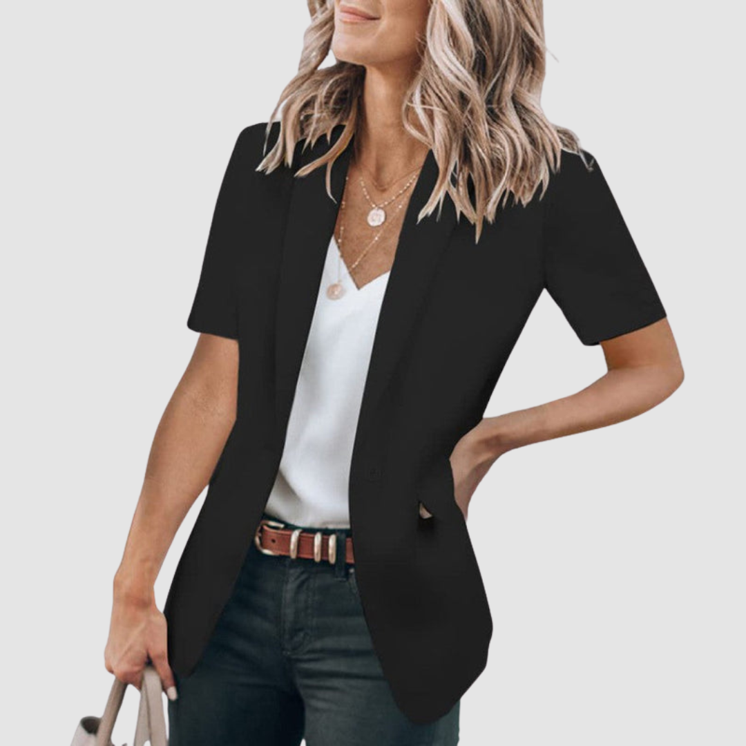 Dollie - Modern Short-Sleeve Blazer