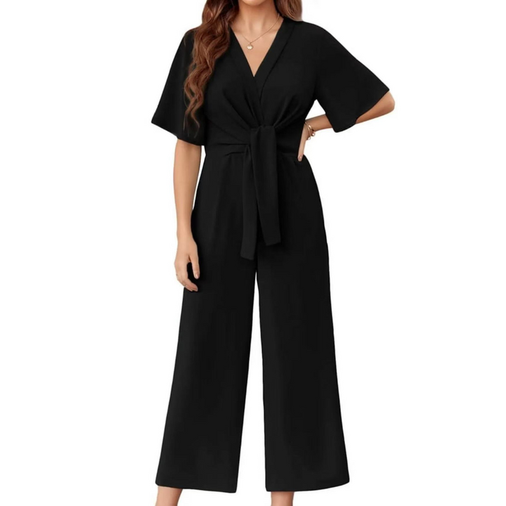 Glennie | Elegant Jumpsuit with Tailored Fit and Flared Legs
