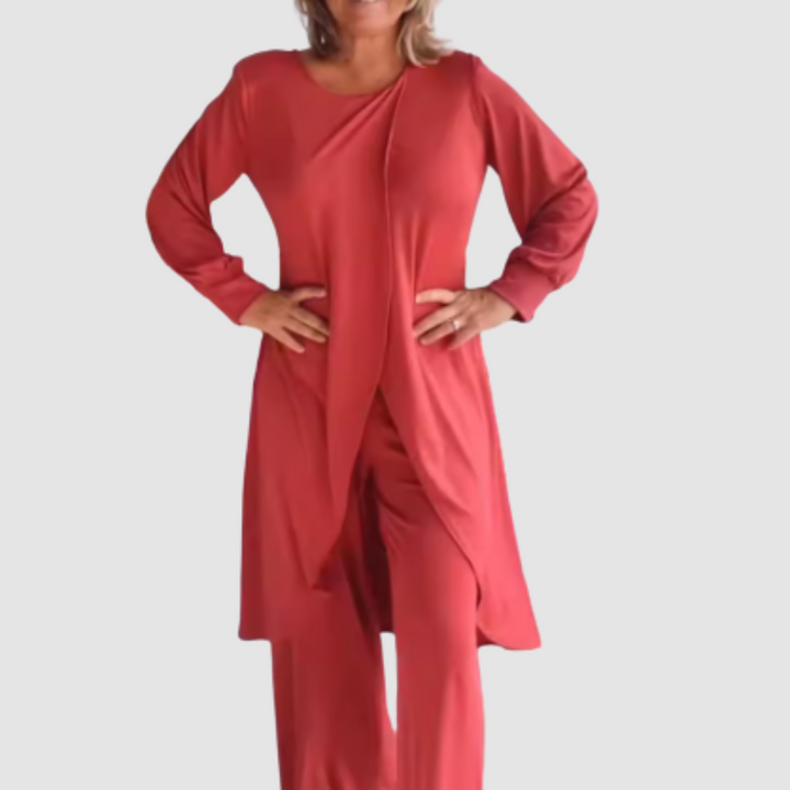 Laine | Elegant Two-Piece Set with Flowy Design and Fitted Silhouette