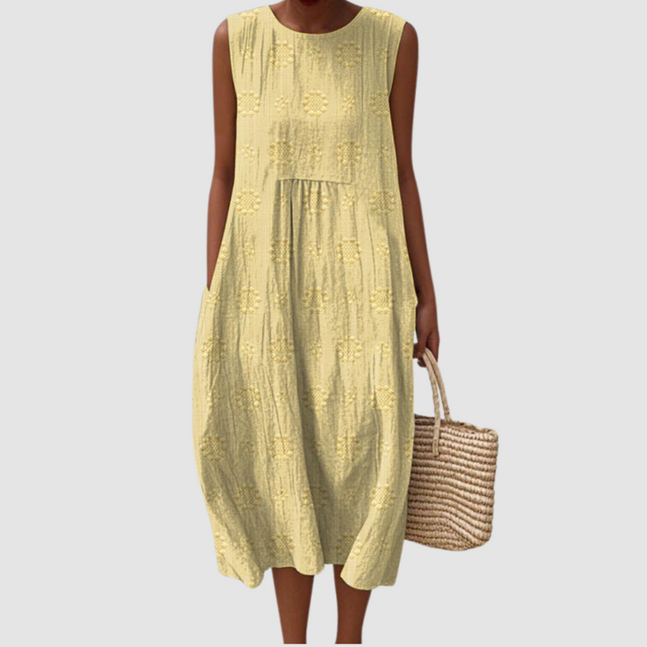Allison | Breathable Summer Midi Dress