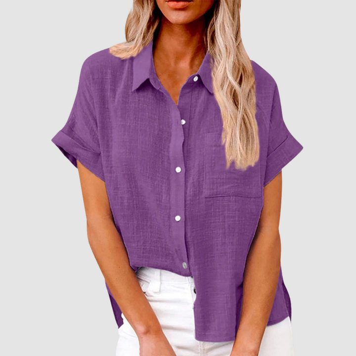 Safa - Elegant Casual Three Quarter Blouse