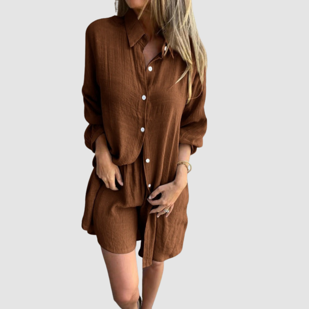 Gennie - Stylish Two Piece Set | Chic Casual Knit Outfit