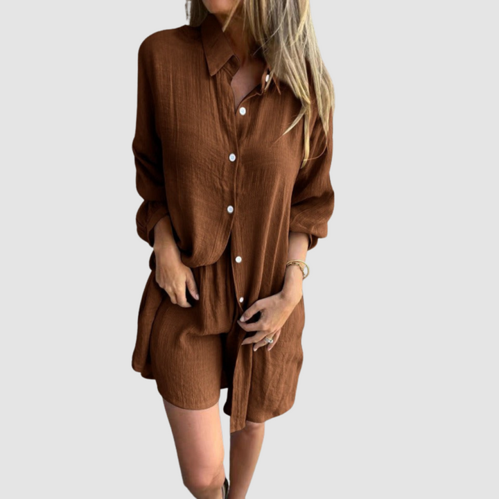 Gennie - Stylish Two Piece Set | Chic Casual Knit Outfit