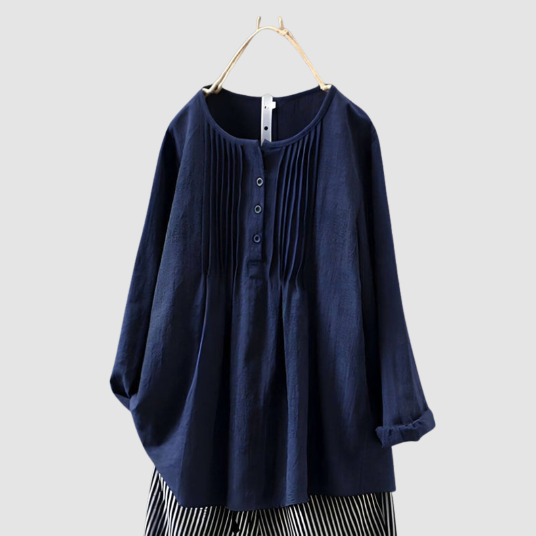 Brenna | Elegant Casual Three Quarter Blouse