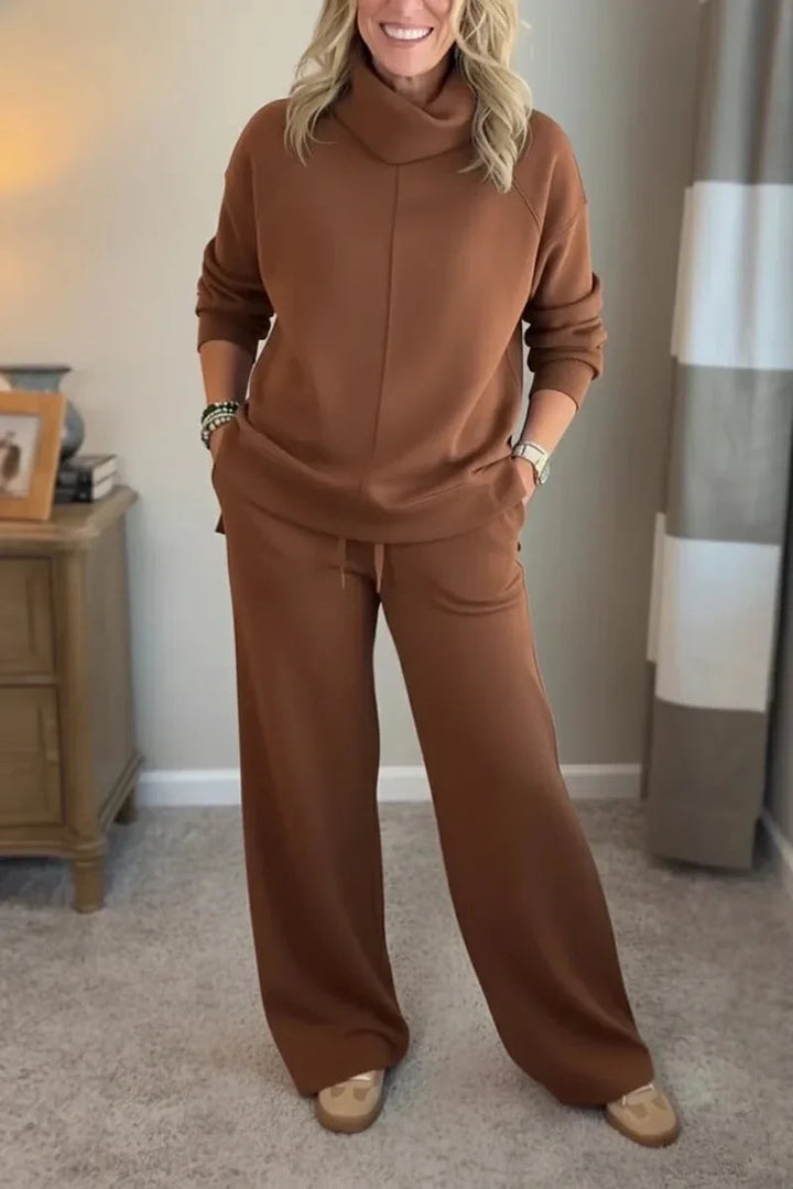 Farah - Comfortable Set Knit Top
