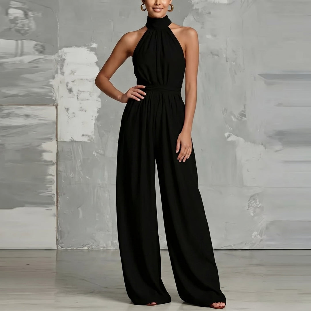 Kiarra | Elegant Jumpsuit with Tailored Fit and Wide Leg