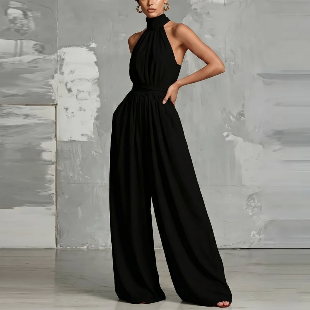 Kiarra | Elegant Jumpsuit with Tailored Fit and Wide Leg