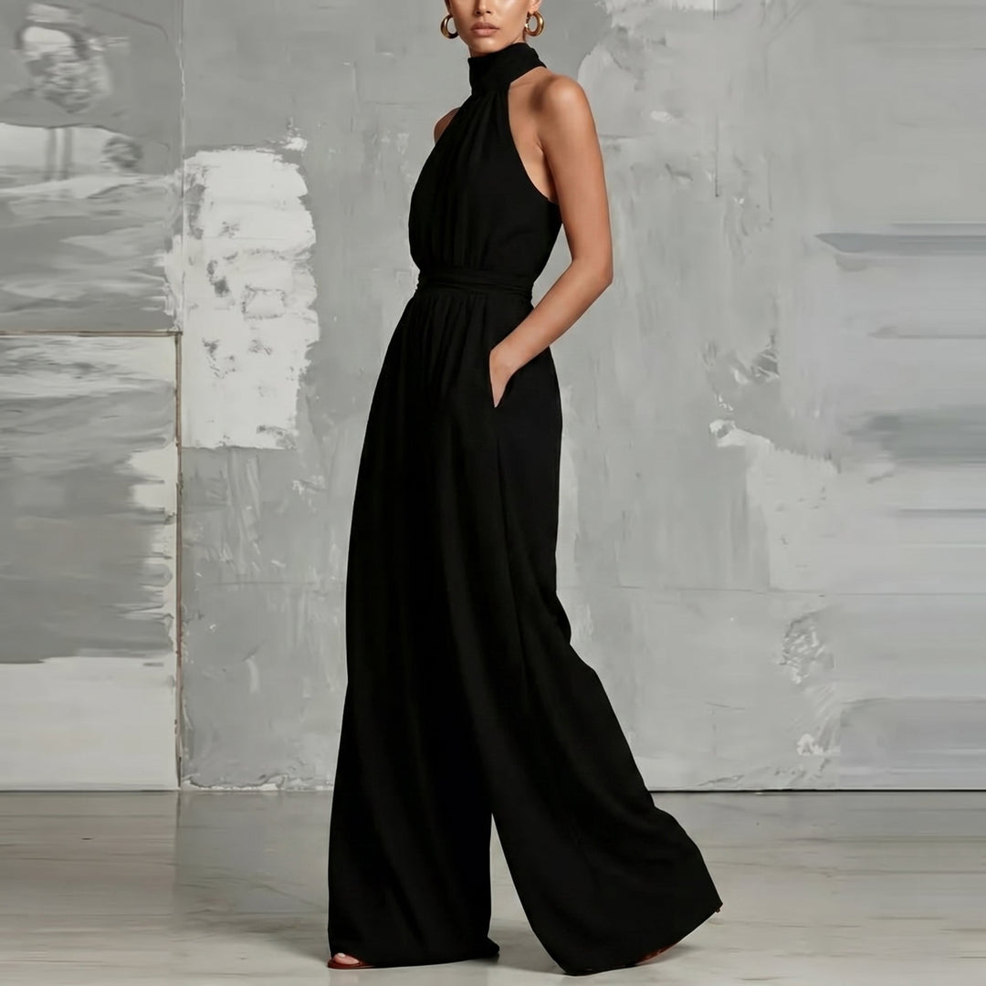 Kiarra | Elegant Jumpsuit with Tailored Fit and Wide Leg