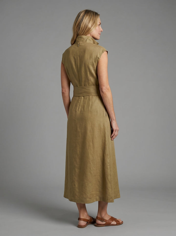 Nathalie | Elegant Jumpsuit with Three Quarter Sleeves and Tailored Fit