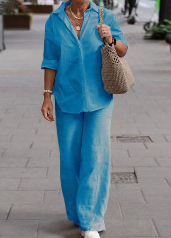 Denice - Elegant Casual Two Piece Set | Chic Knit Ensemble