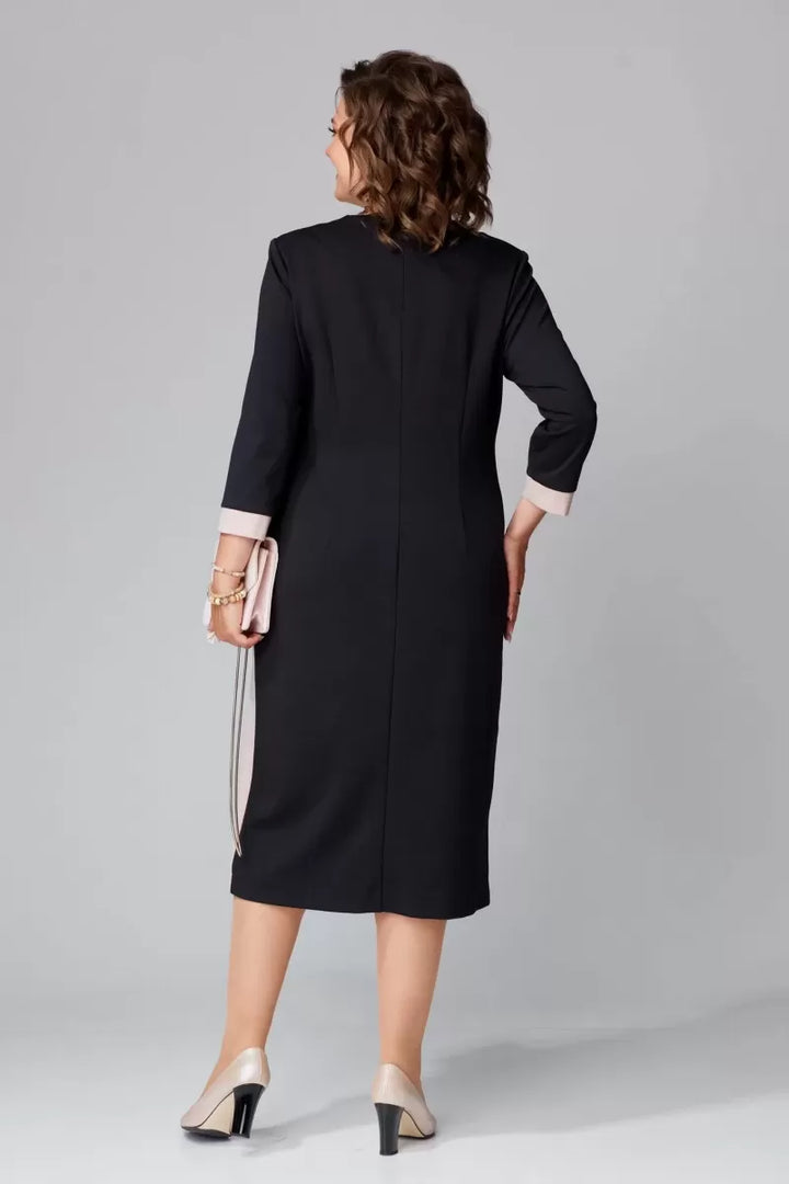Alexa | Elegant V-neck Midi Dress