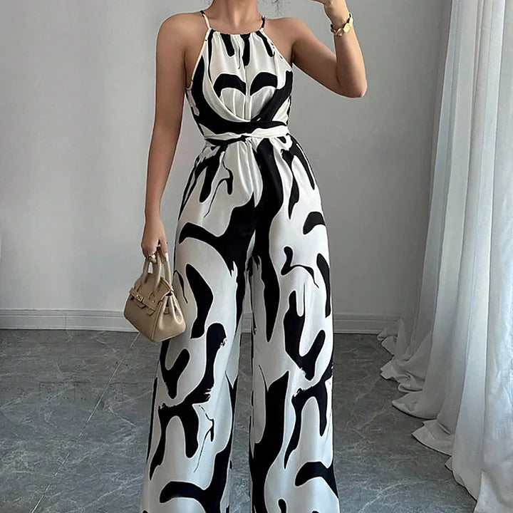Jillanne - Elegant Backless Jumpsuit