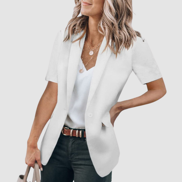 Dollie - Modern Short-Sleeve Blazer