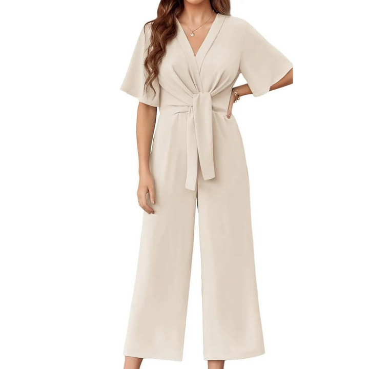 Glennie | Elegant Jumpsuit with Tailored Fit and Flared Legs