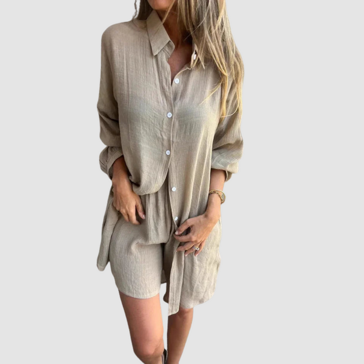 Gennie - Stylish Two Piece Set | Chic Casual Knit Outfit
