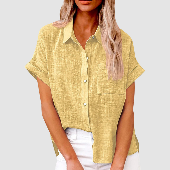Safa - Elegant Casual Three Quarter Blouse