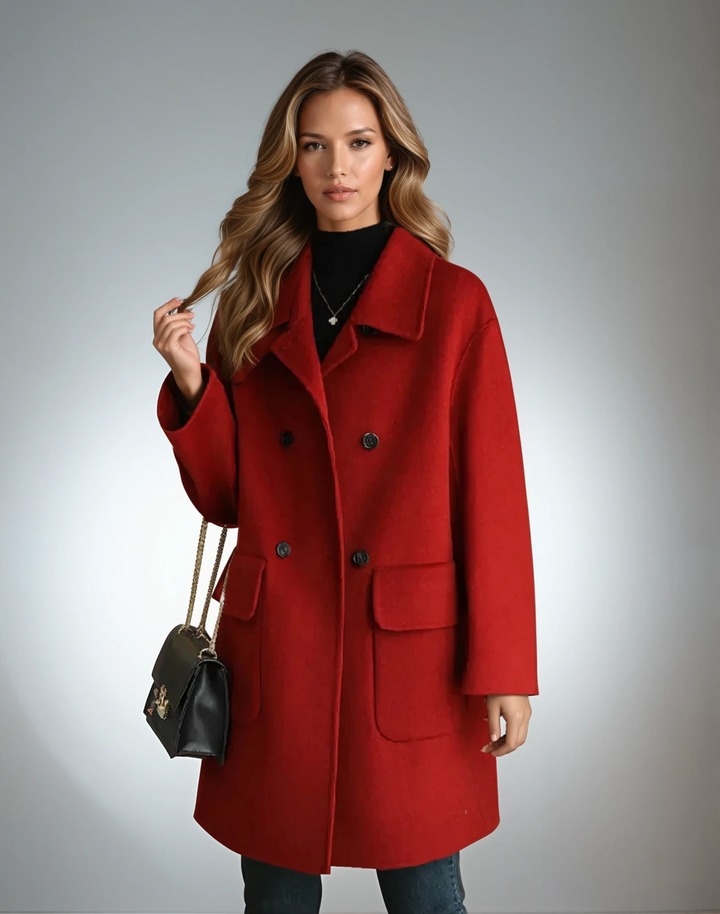 Maliah | Elegant Coat with Tailored Fit and Classic Silhouette