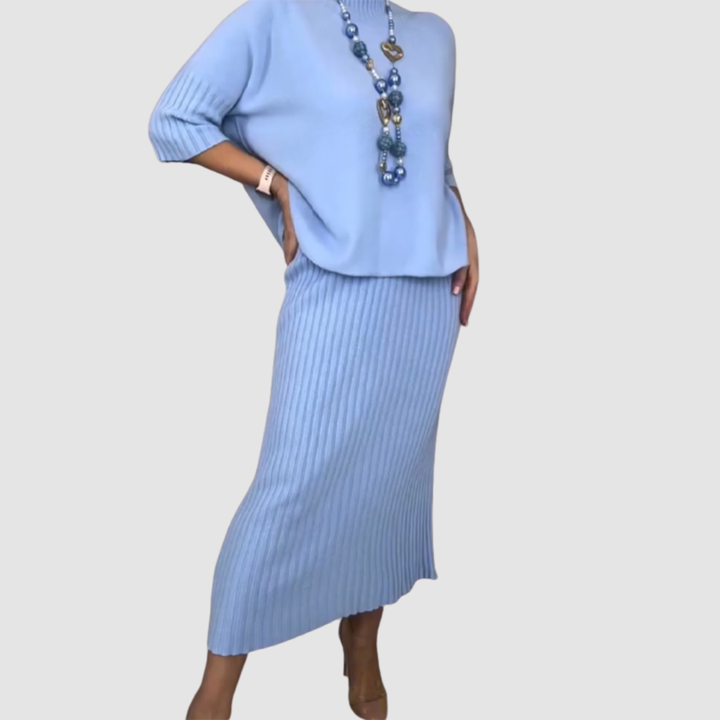 Delyssa | Elegant Two-Piece Set with Chic Design and Versatile Style