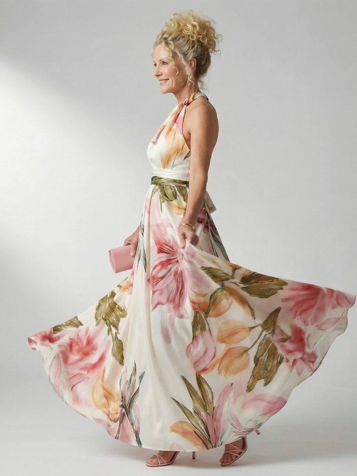 Aiyah | Floral Print Maxi Dress