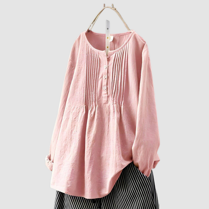 Brenna | Elegant Casual Three Quarter Blouse