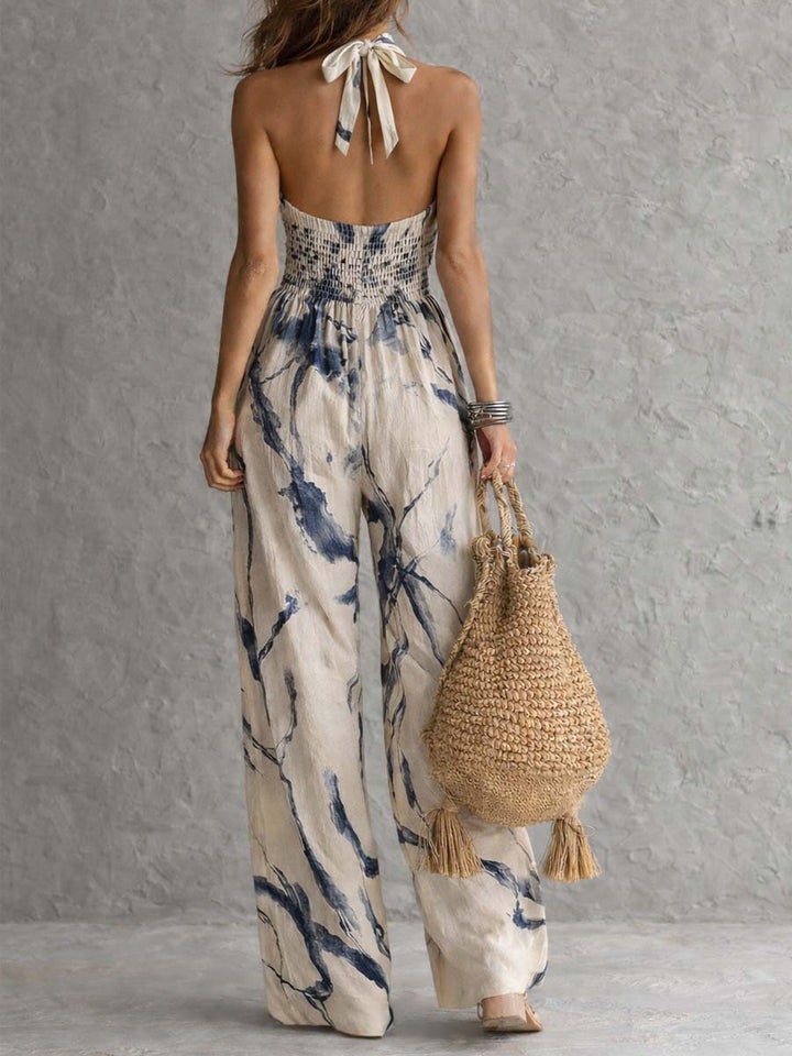 Sabryna | Elegant Jumpsuit with Three Quarter Sleeves and Tailored Fit
