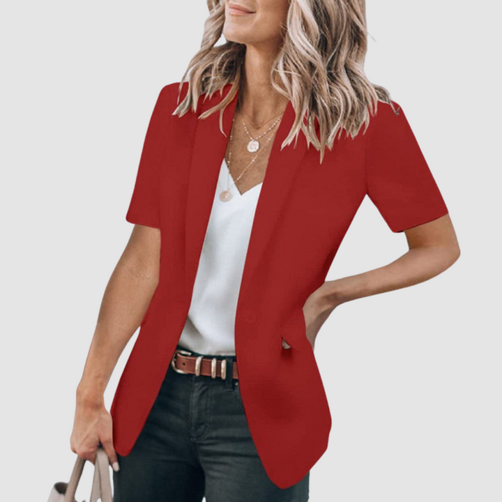 Dollie - Modern Short-Sleeve Blazer