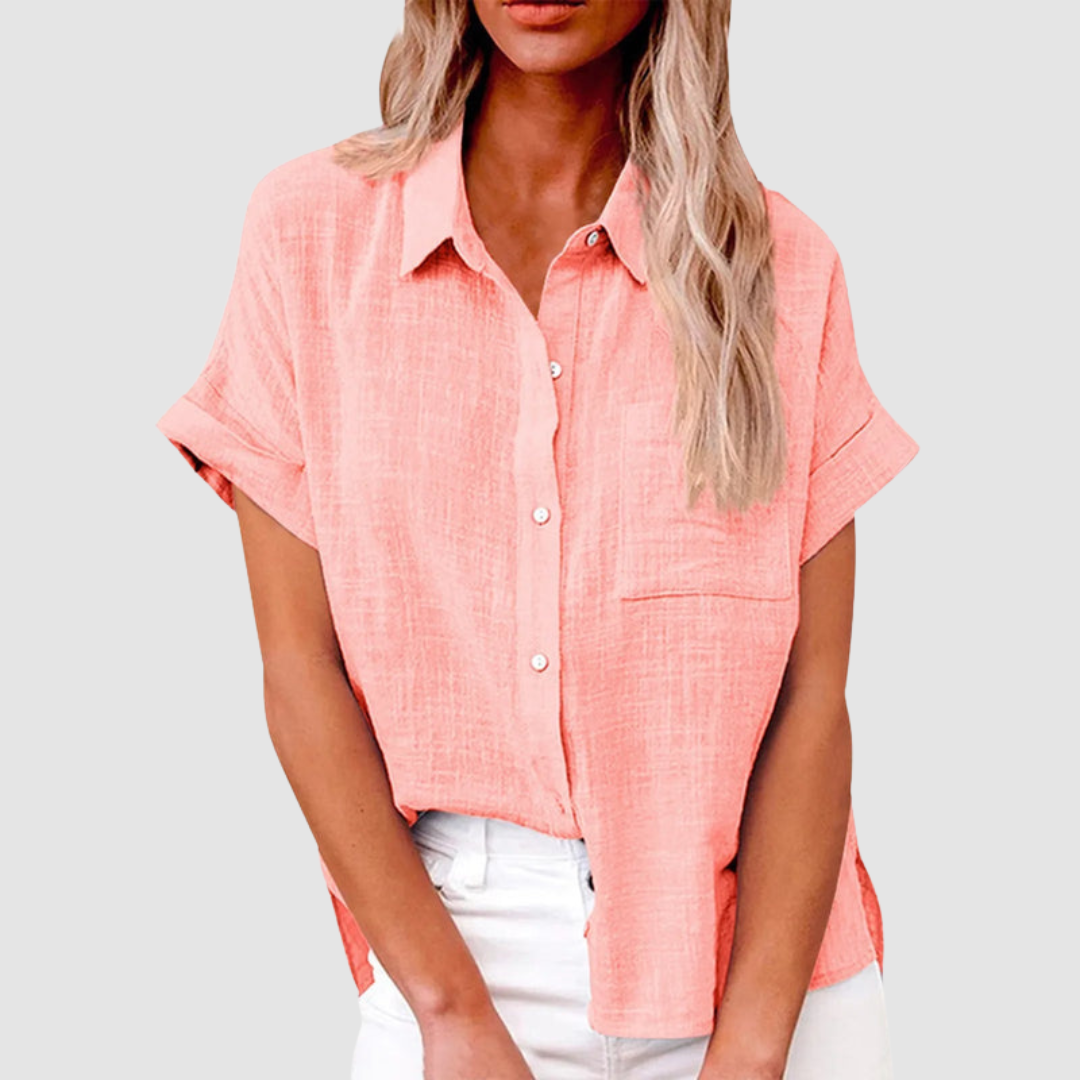 Safa - Elegant Casual Three Quarter Blouse