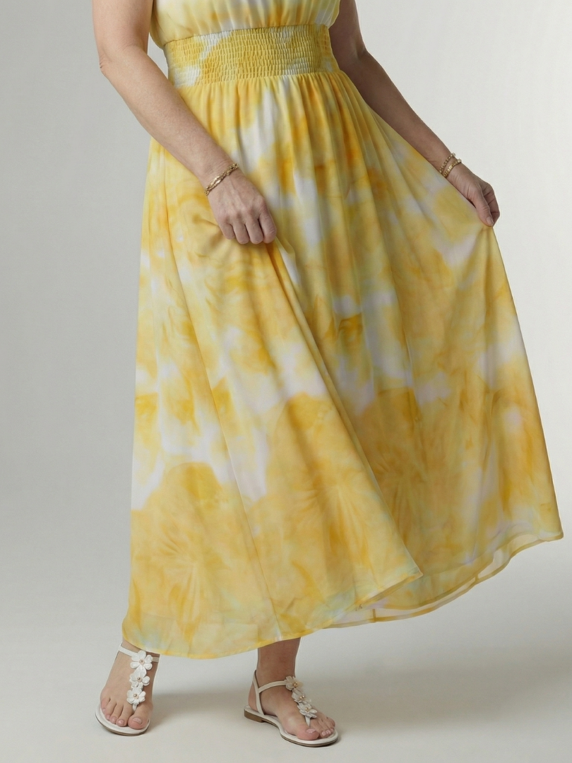 Sylin Gathered Halter Midi Dress - Elegant silhouette, gathered design, flattering fit Midi Dress