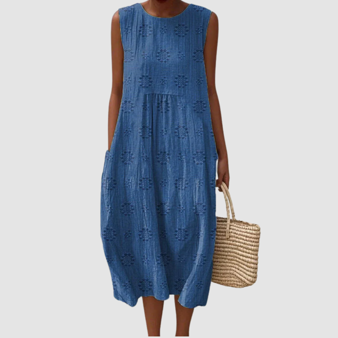 Allison | Breathable Summer Midi Dress